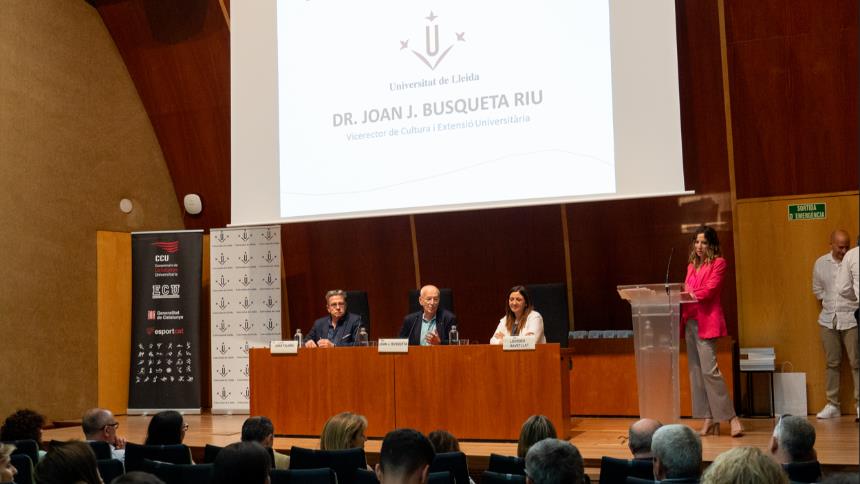 La Sala d’Actes de la UdL va acollir el tancament dels CCU’23